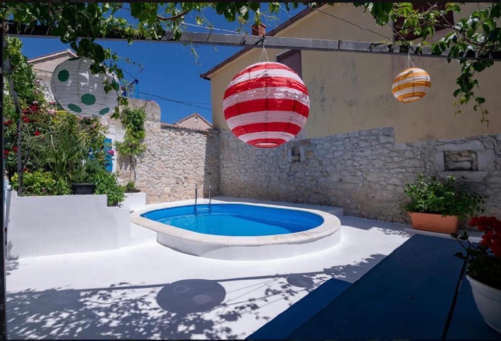Вилла Dalmatian Rustic House Петрчане Экстерьер фото