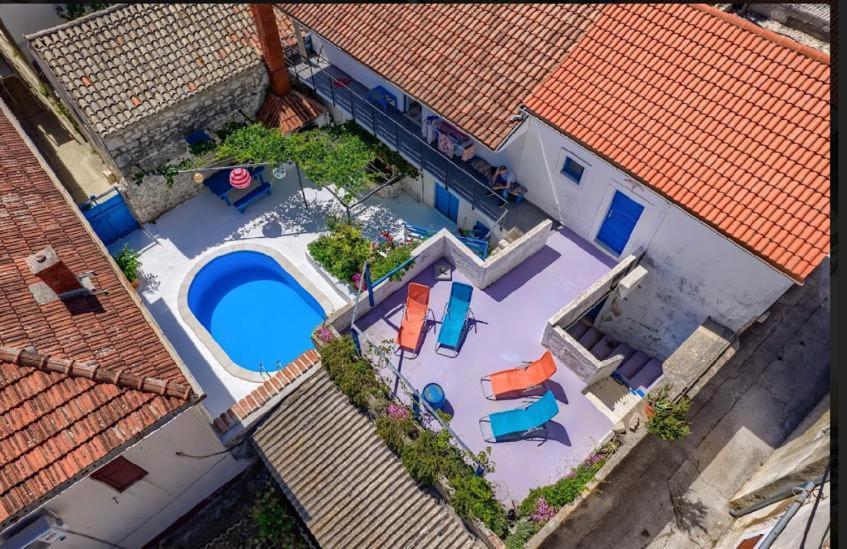 Вилла Dalmatian Rustic House Петрчане Экстерьер фото